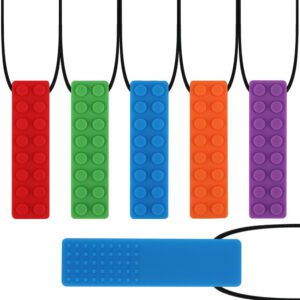 Group sensory chew necklaces