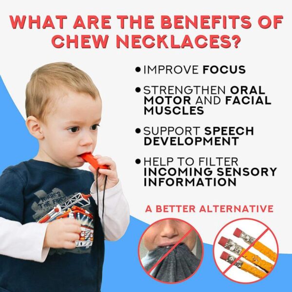 chew necklace benefits