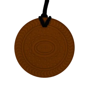 Chew necklace_Cookie_Oreo - Brown