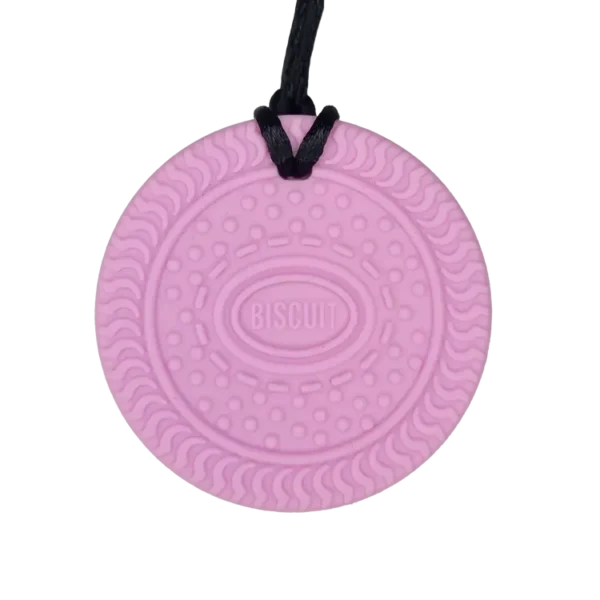 Chew necklace_Cookie_Oreo - Pink