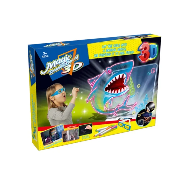 Childrens 3D Magic Drawing Board Sea