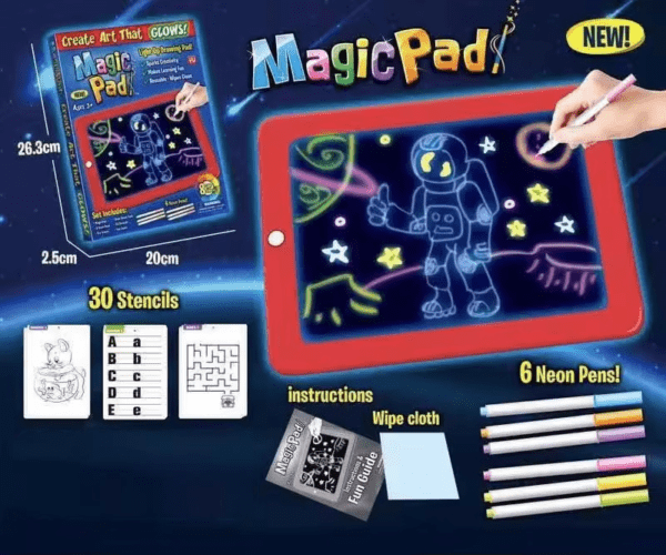 LED Magic Pad Drawing & Writing Learning Board