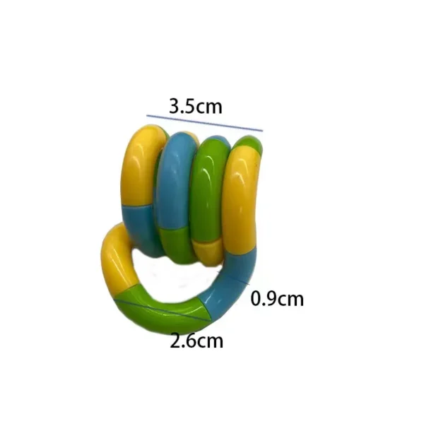 Children's Fidget Toys Twisted Ring Magic Stress Relief Kids