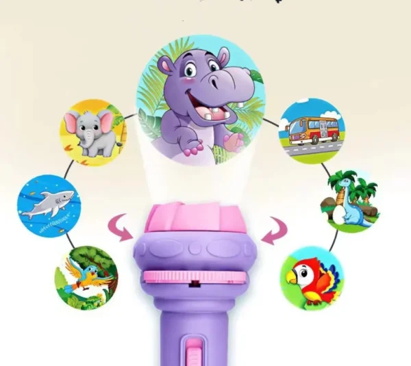 Children's Projection Magic Flashlight Toy Kids