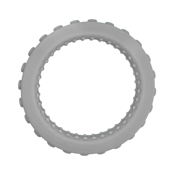 Sensory chew bangle bracelet-grey