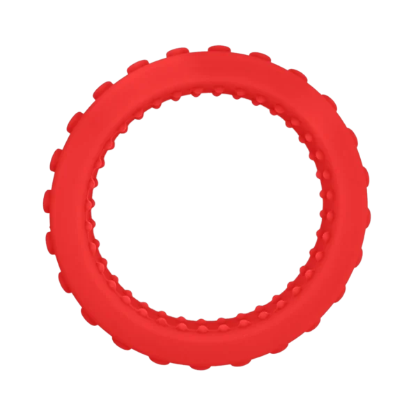 Sensory chew bangle bracelet-red