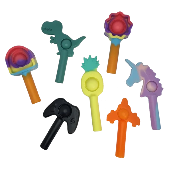 Mixed pencil toppers